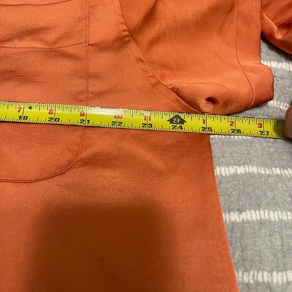 Two piece satin short set coral large lounge set leisure set - Picture 9 of 11